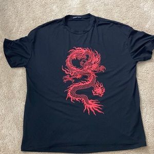 Red dragon Graphic Tee (Small)